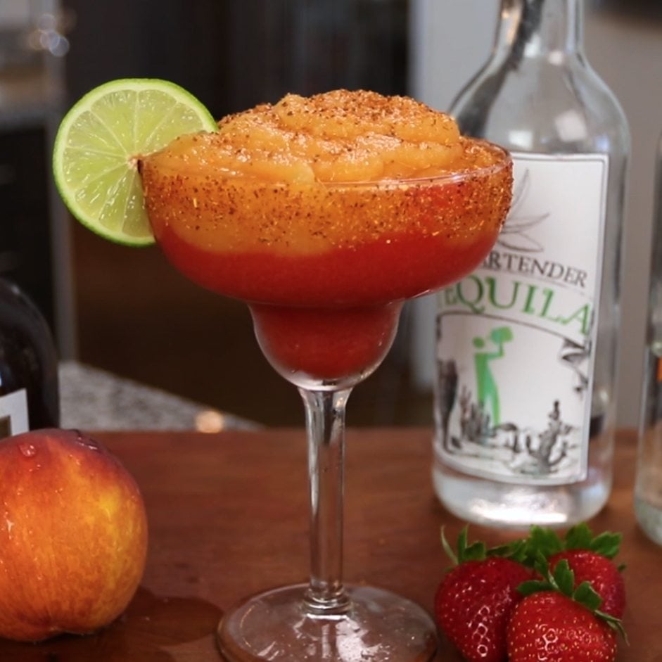 Strawberry Peach Margarita image