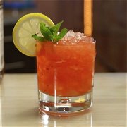 Strawberry Whiskey Sour image