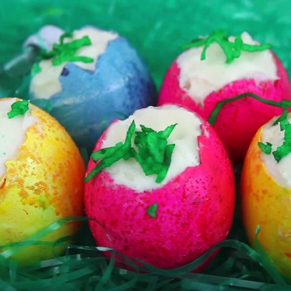 Vodka Slushies In Easter Egg Shells image