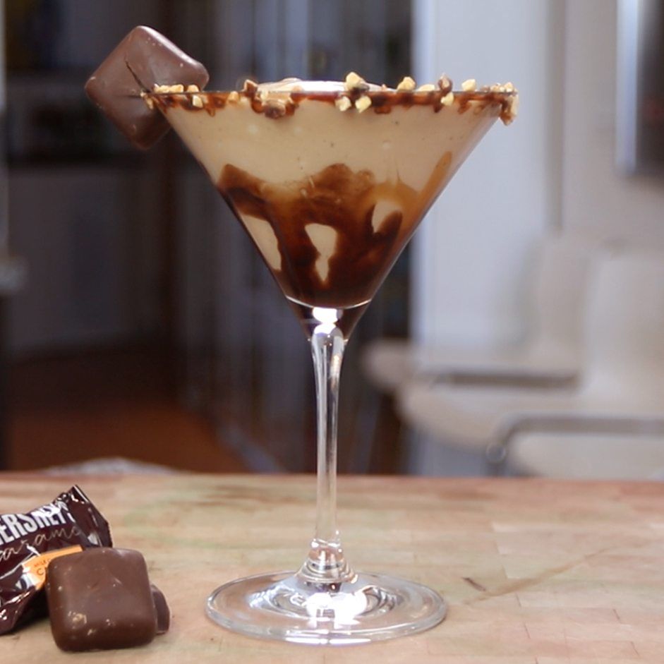 Hershey Nugget Martini Cocktail Recipe