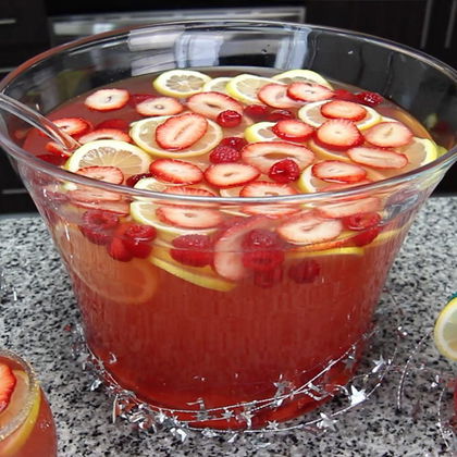 Badass New Year’s Champagne Punch thumbnail