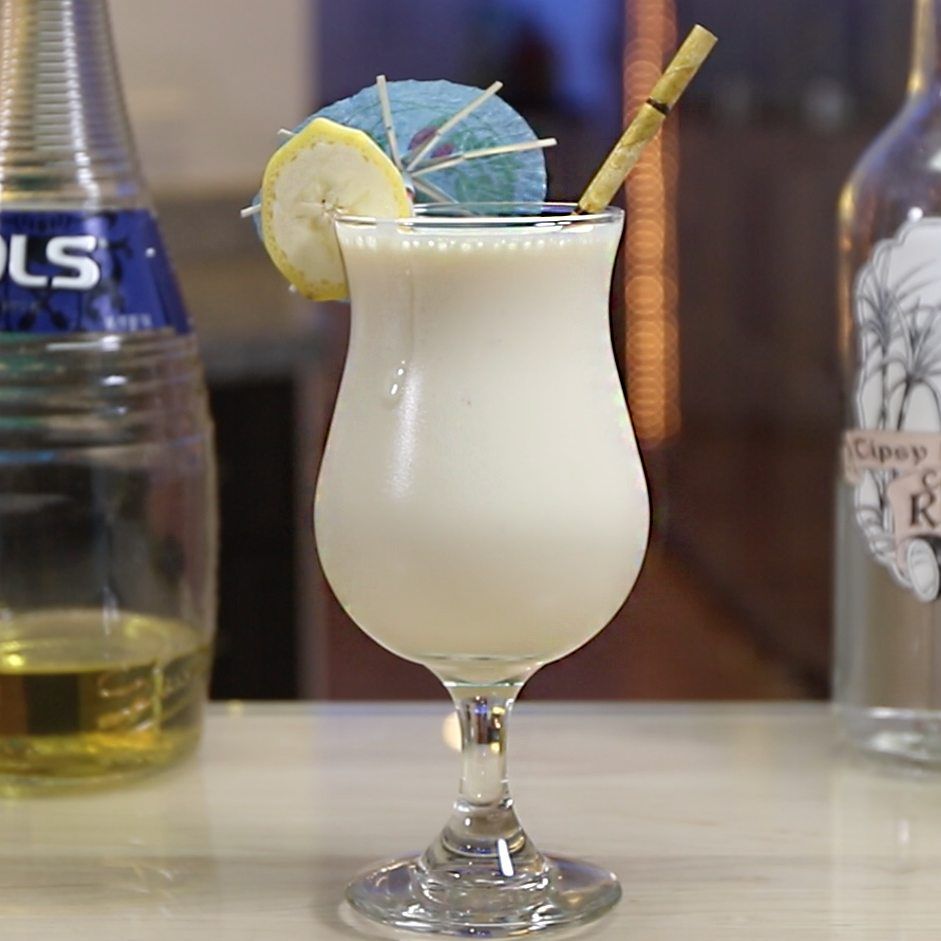 Banana Cream Colada Cocktail Recipe