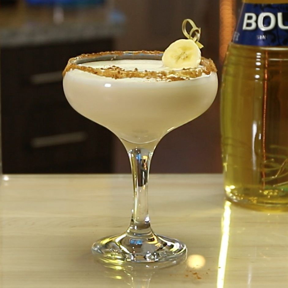 Bananas Foster Martini