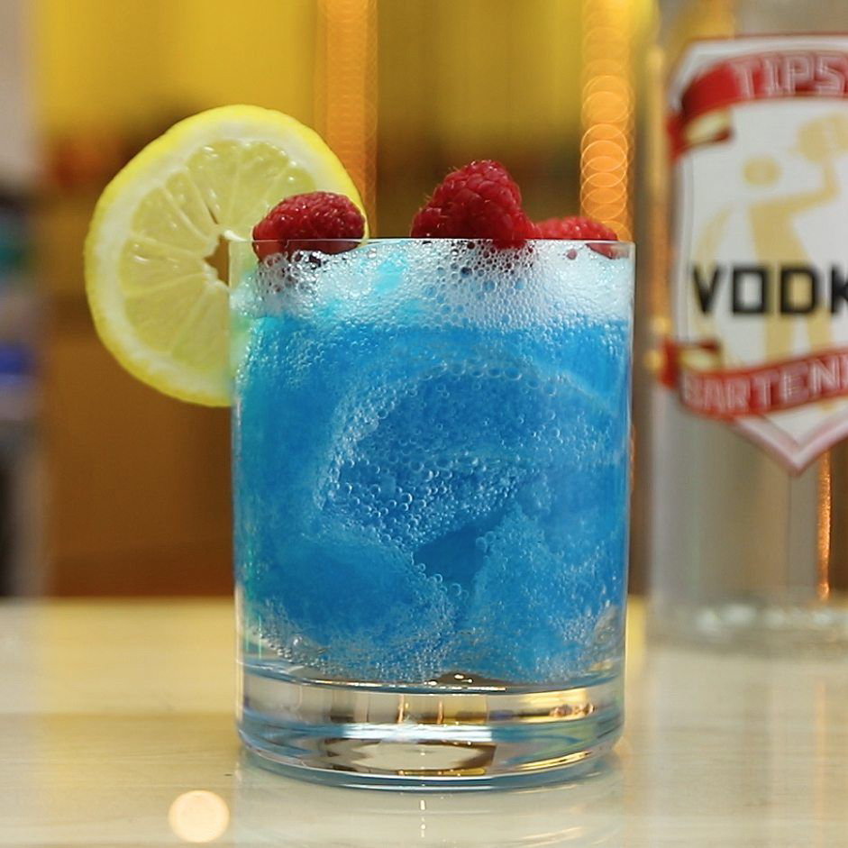 Blue Raspberry Jello Slush
