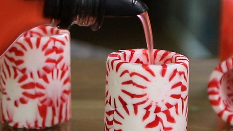 Peppermint Candy Cups  Peppermint Candy Shot Glasses