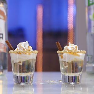 caramel apple pie shot