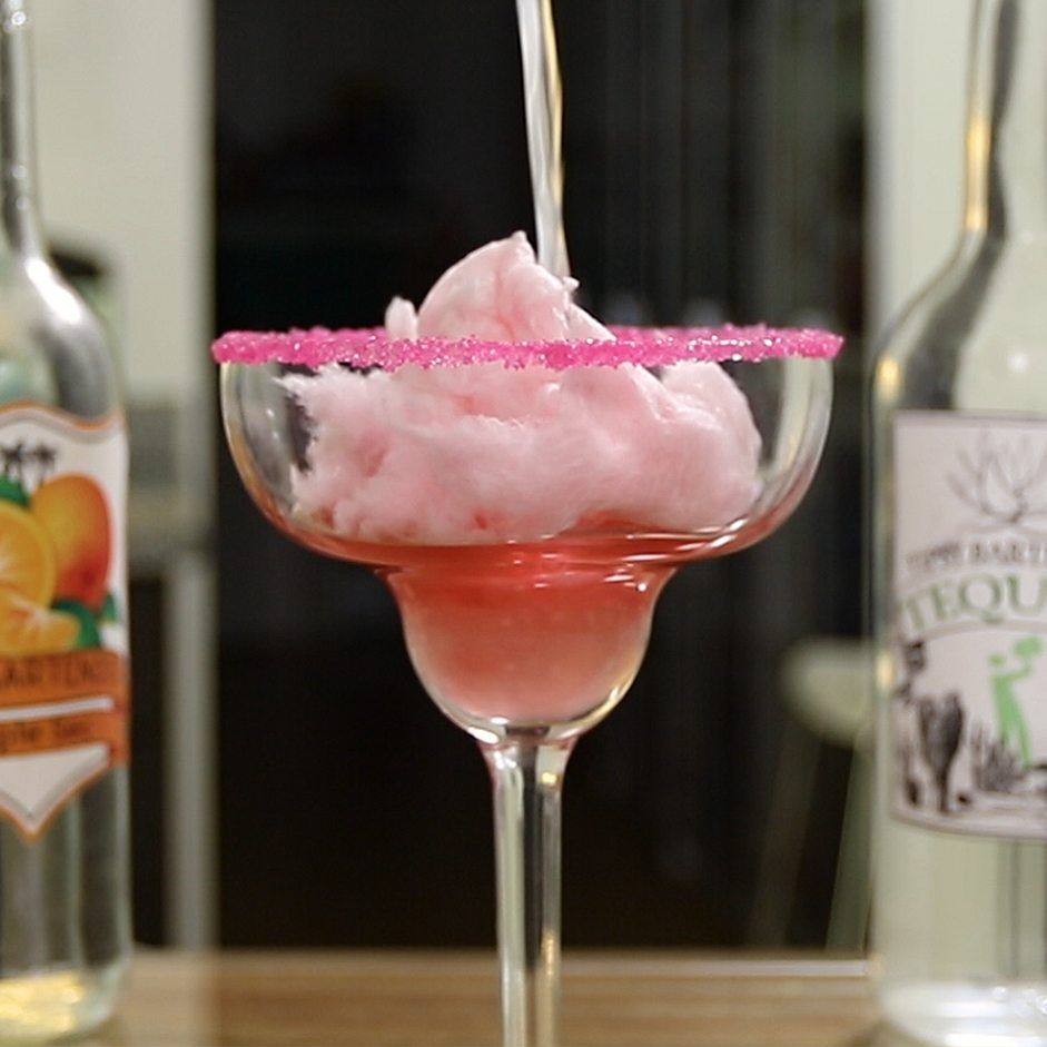 Cotton Candy Margarita Cocktail Recipe