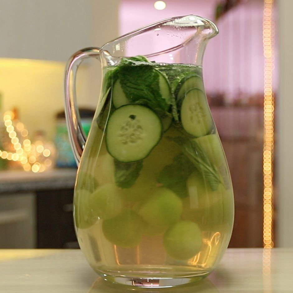 Cucumber Melon Sangria