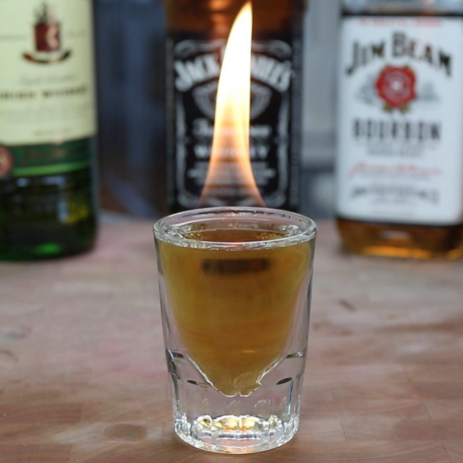 Flaming 4 Horsemen Of The Apocalypse Shot