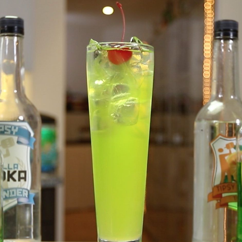 Neon Tea Cocktail Recipe