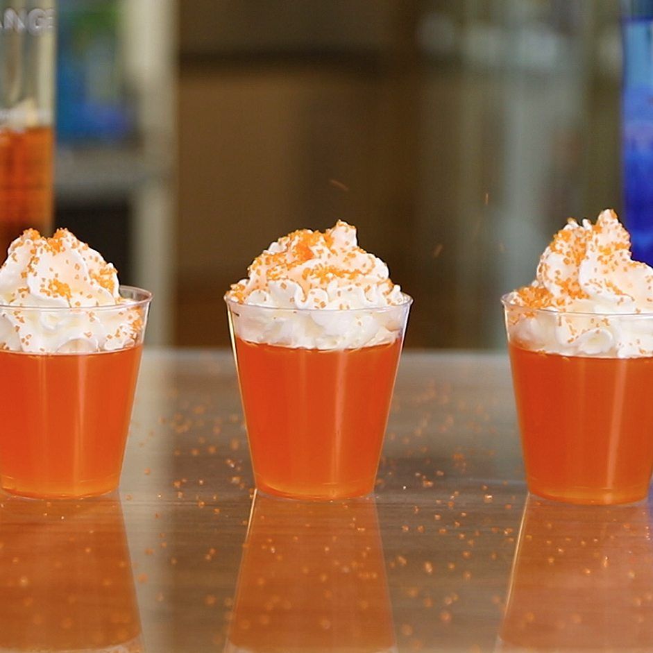 Orange Creamsicle Jello Shots Cocktail Recipe