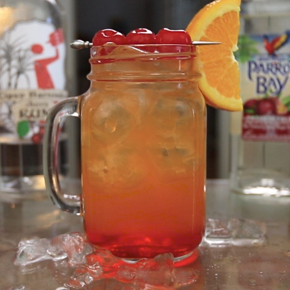 Passion Rum Punch Cocktail Recipe