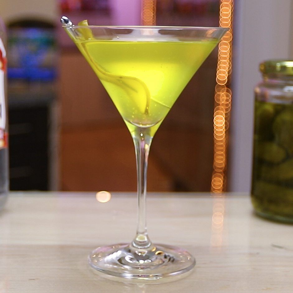 Pickle Martini Cocktail Recipe