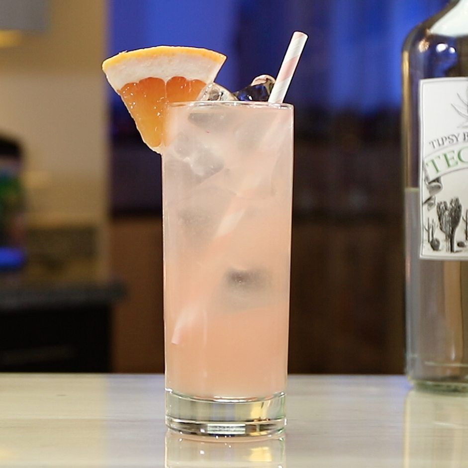 Pink Grapefruit Tequila Slammer Cocktail Recipe