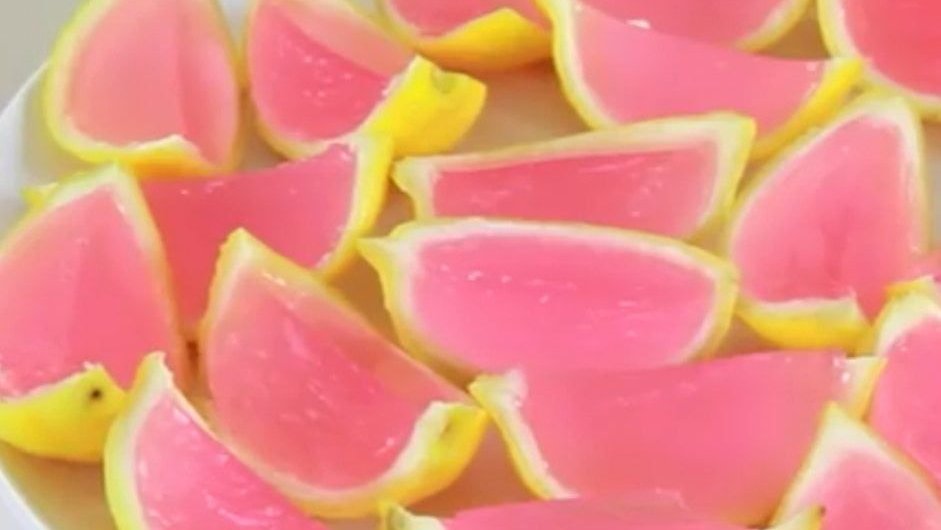Pink Lemonade Jello Shots - A Beautiful Mess