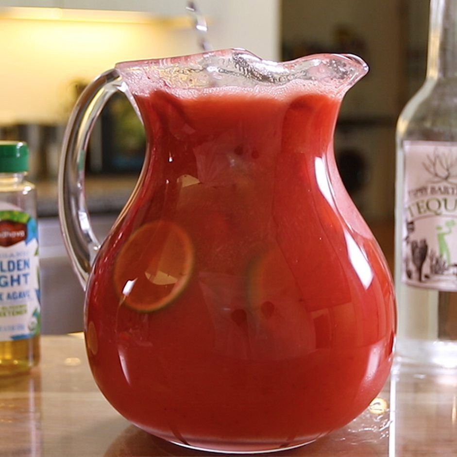 Strawberry Margarita Punch