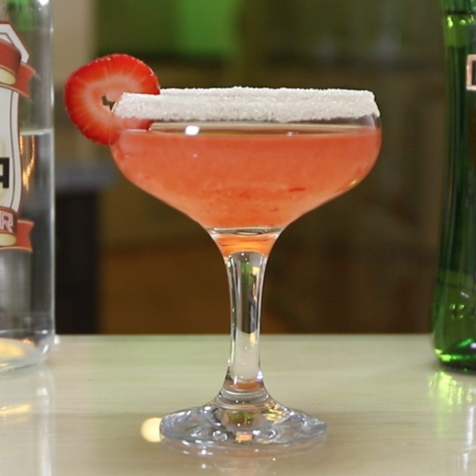 Strawberry Martini Cocktail Recipe