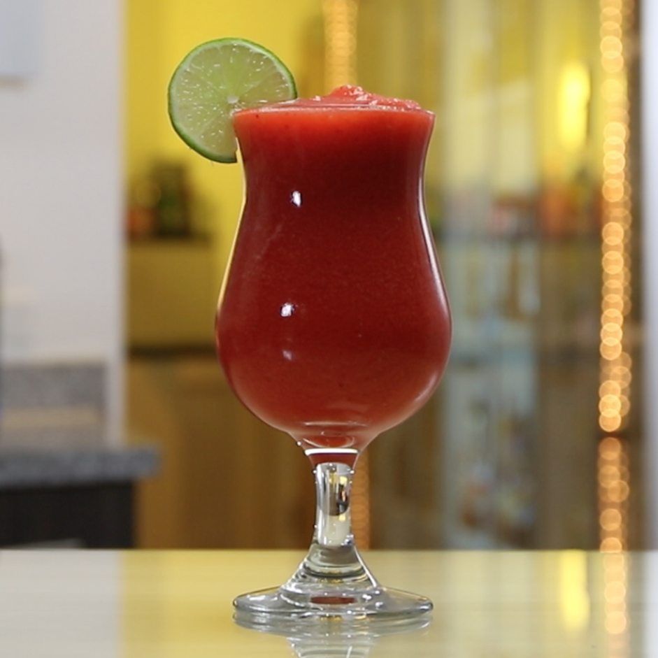 Strawberry Pineapple Daiquiri Cocktail Recipe