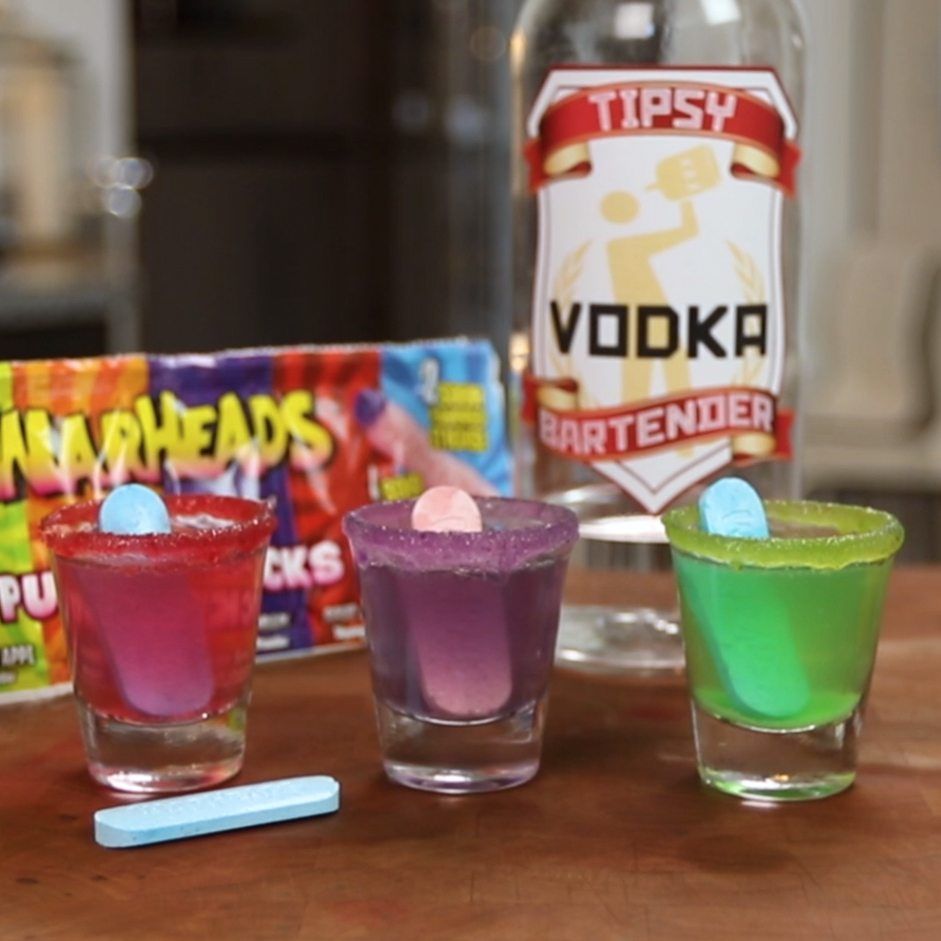 Warhead Sour Dippin’ Shots Cocktail Recipe