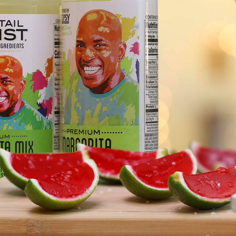 Cocktail Artist Strawberry Margarita Jello Shots Cocktail Recipe