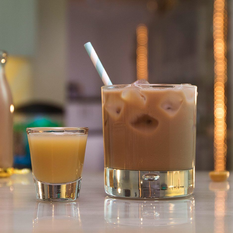 Toffee Vodka & Chocolate Milk Cocktail Recipe