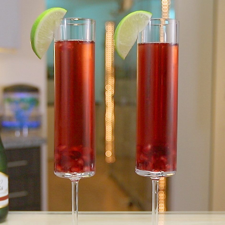 Pomegranate Mimosa Cocktail Recipe