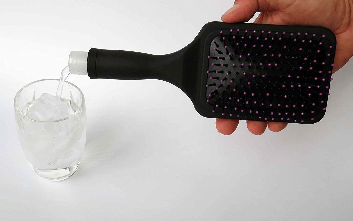 This bra has a secret container so you can smuggle booze into a festival 