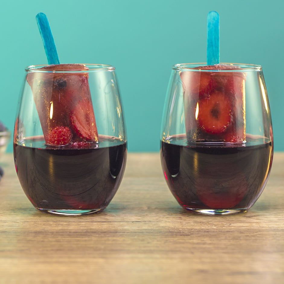 Red Wine Popsicle Sangria