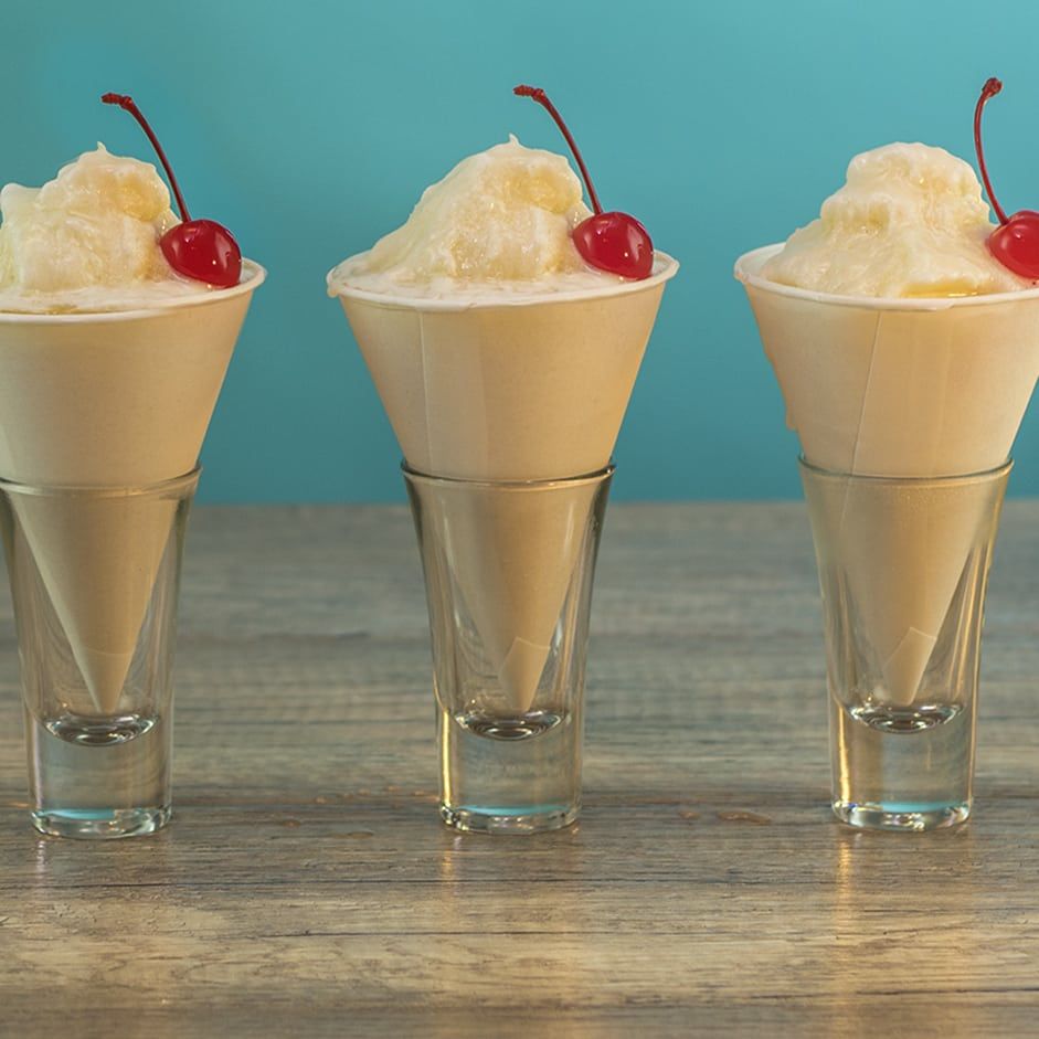Pina Colada Snow Cone Cocktail Recipe