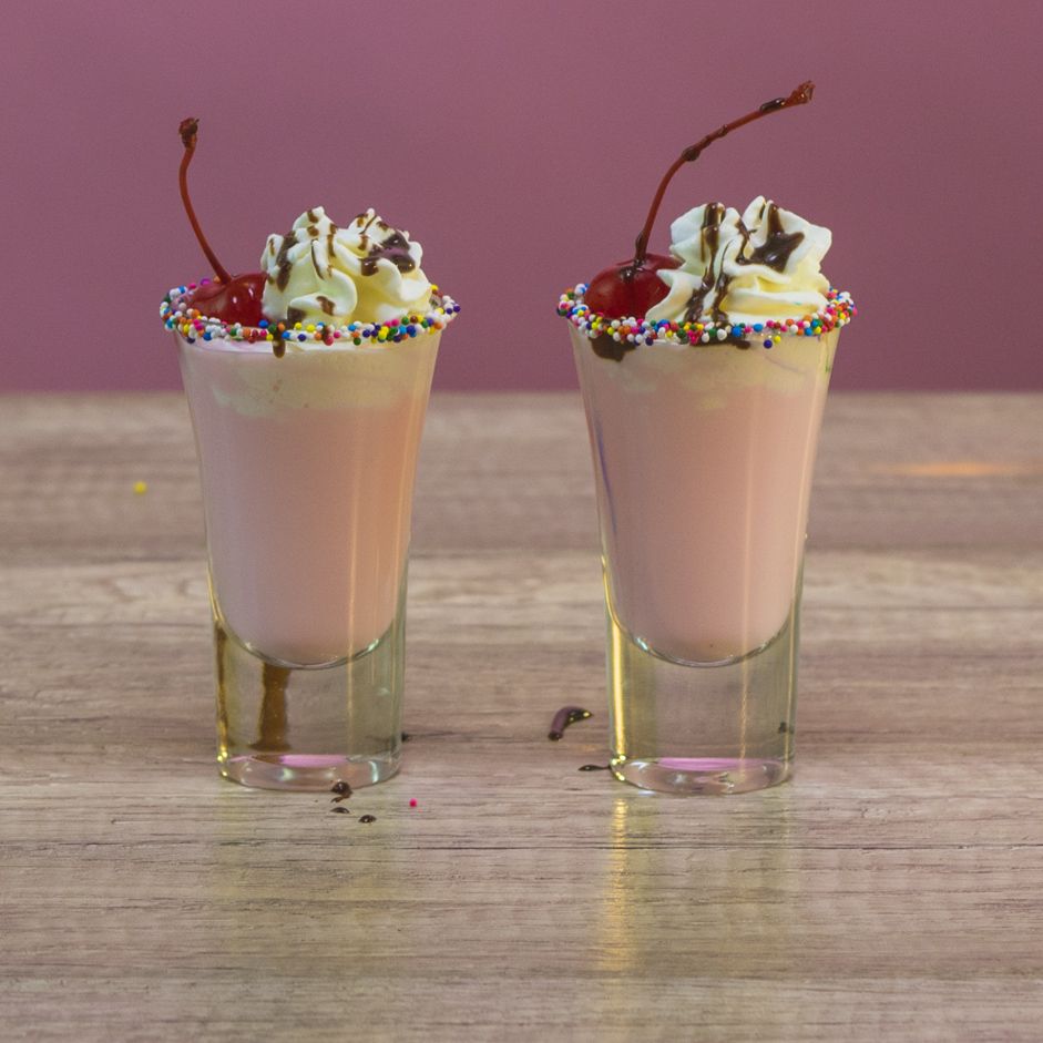 Banana Split Shooter Cocktail Recipe 