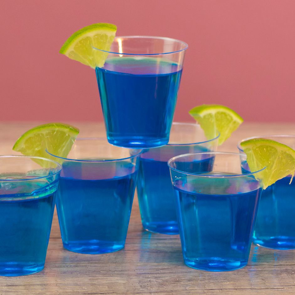 Blue Kamikaze Jello Shot