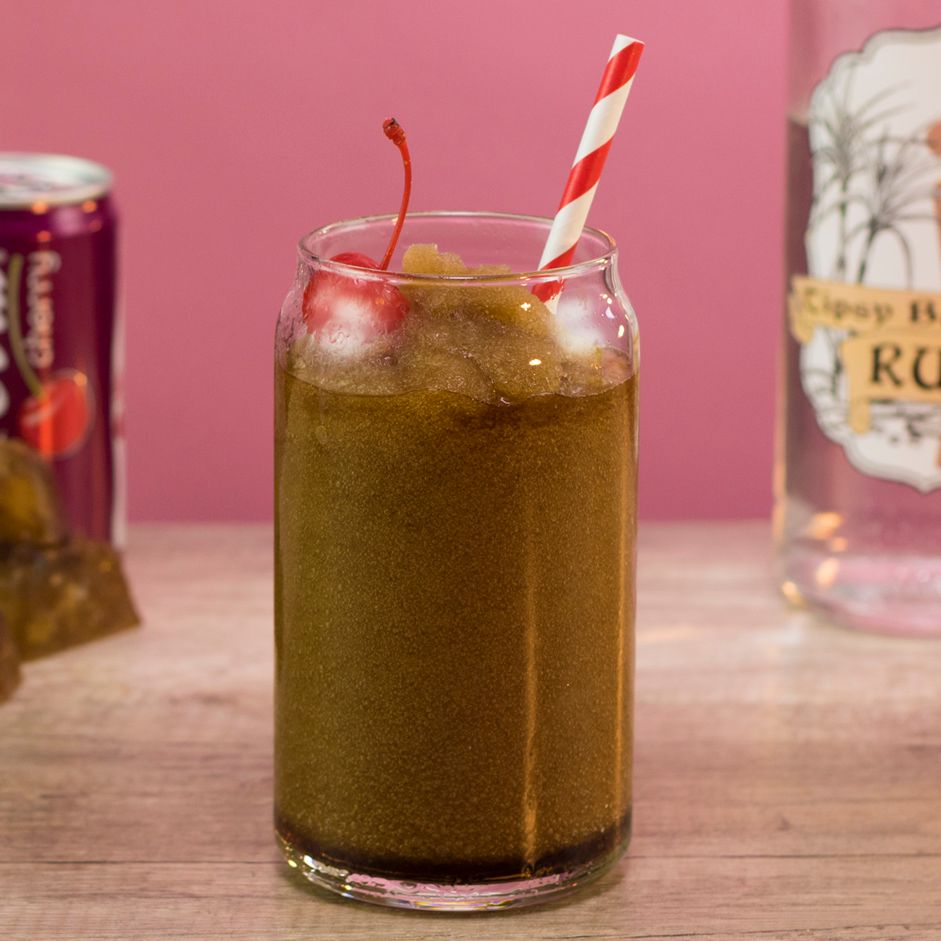 Rum & Cherry Coke Slush Cocktail Recipe