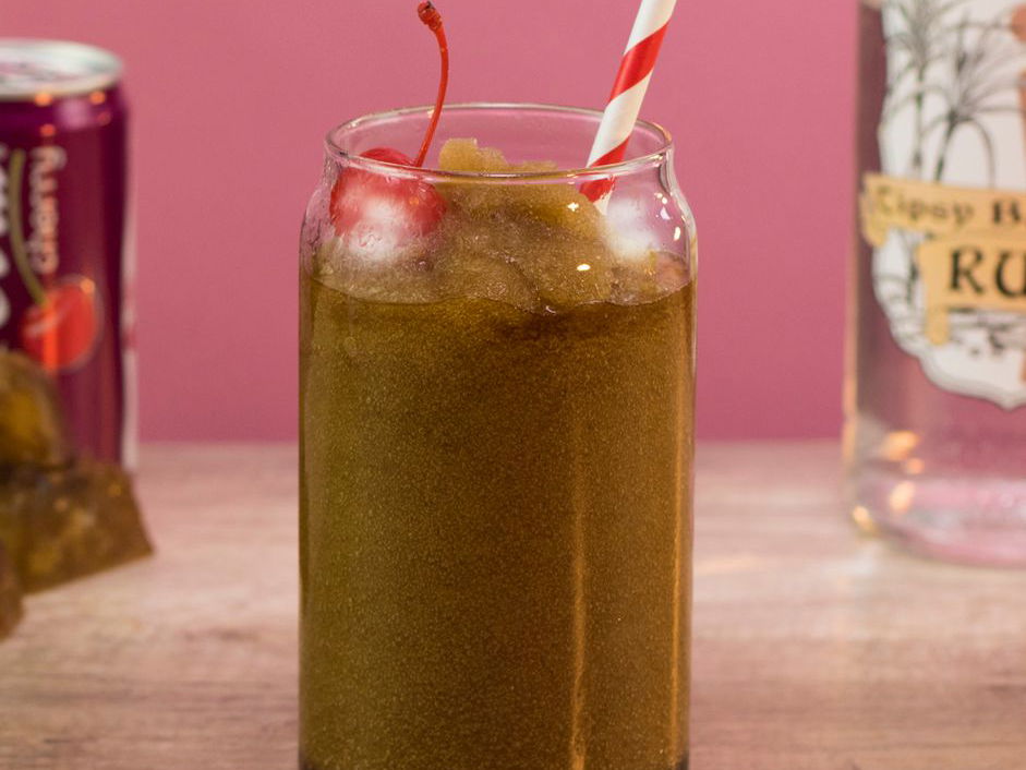 Camping Cocktail Recipe Moonshine Hazelnut Rum Cherry Coke