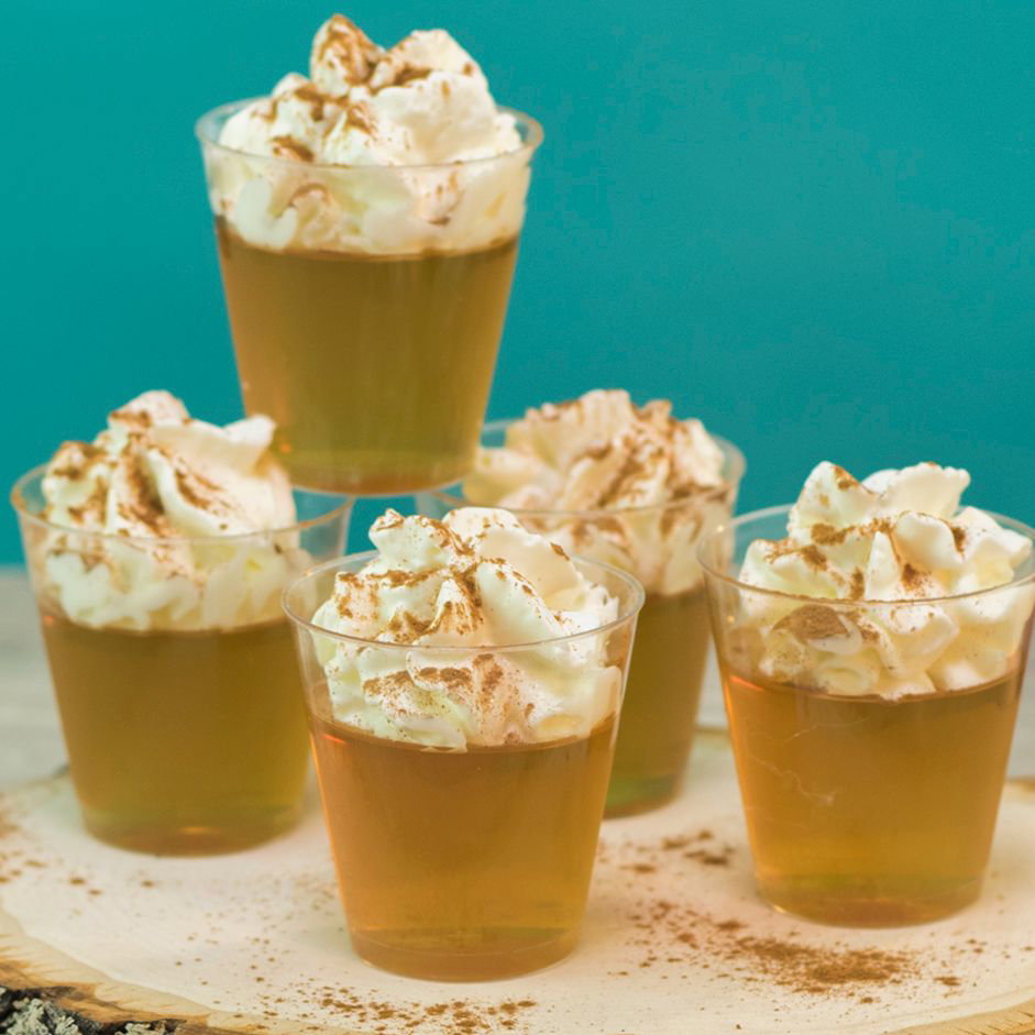 Spiked Apple Pie Jello