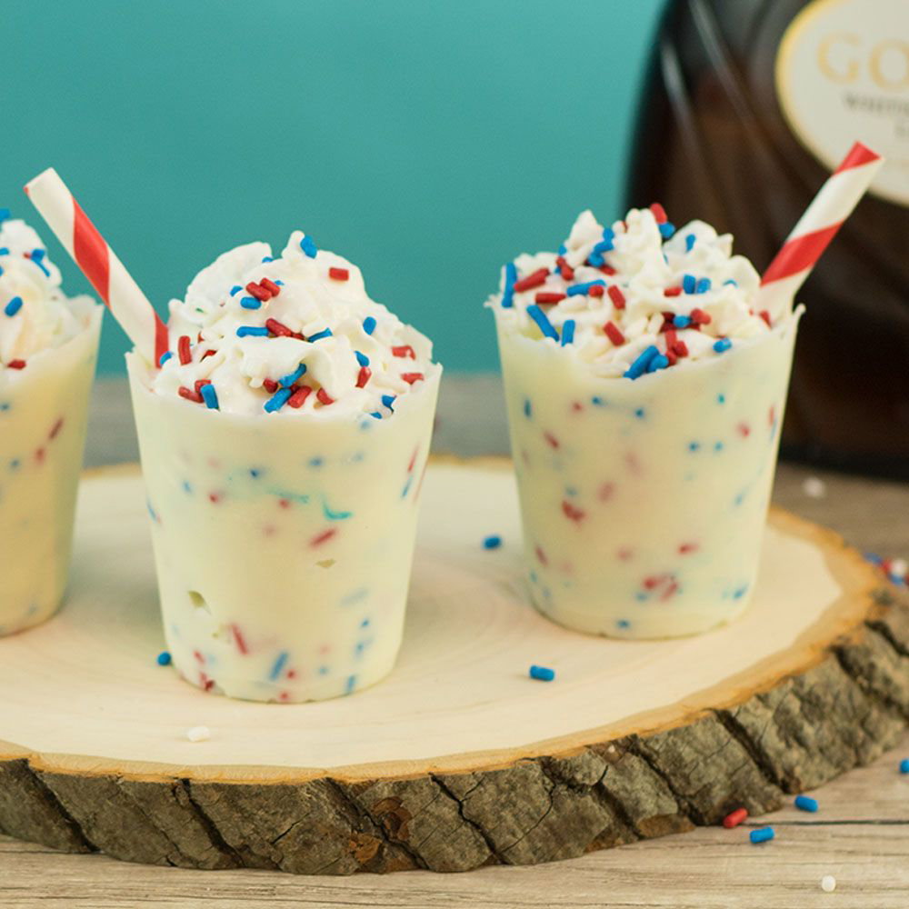 4th July Edible Shot Glasses