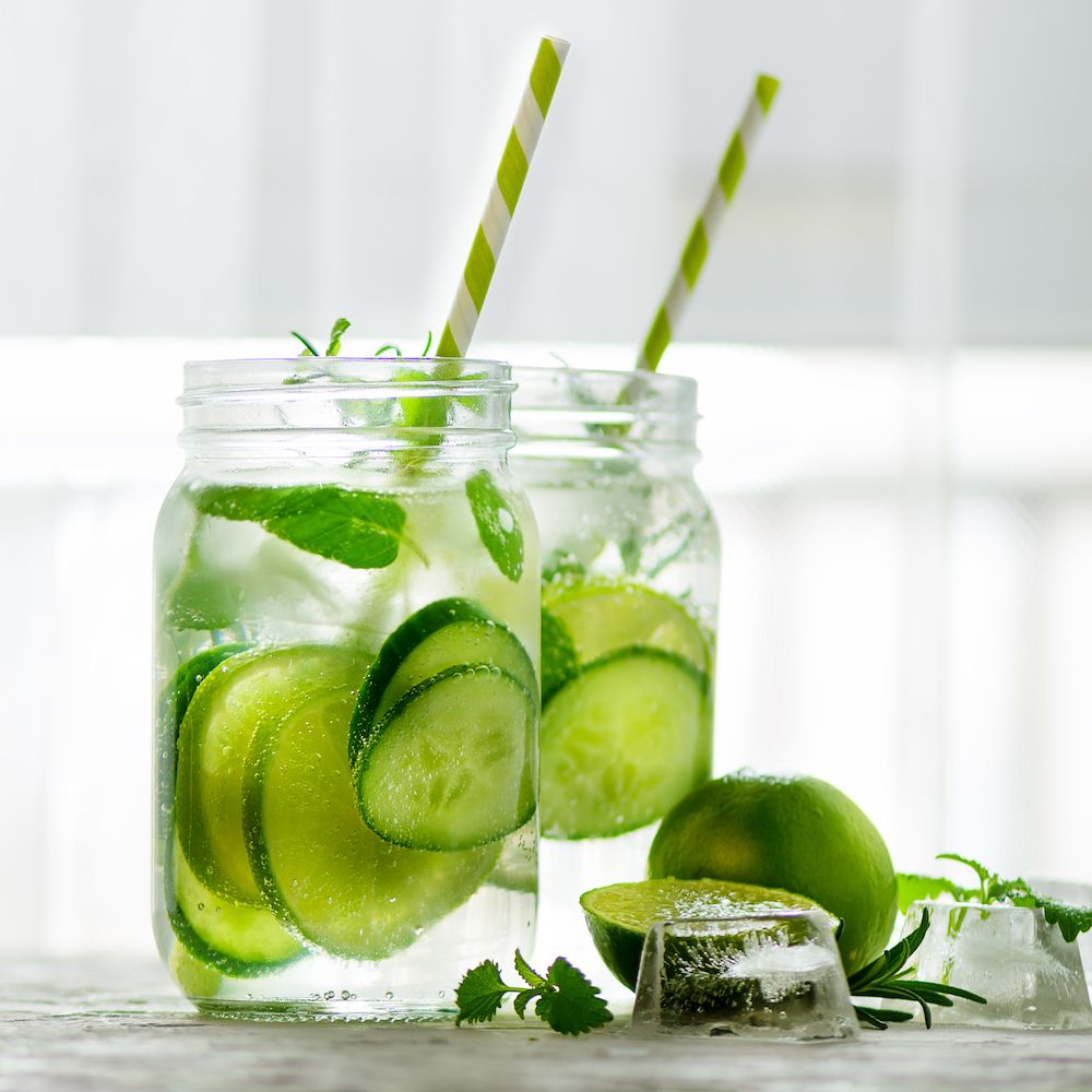 Cucumber Gin Fizz Cocktail Recipe