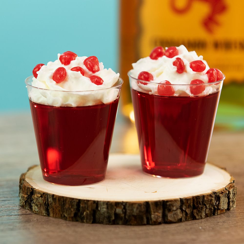 Red Hot Jello Shots Cocktail Recipe