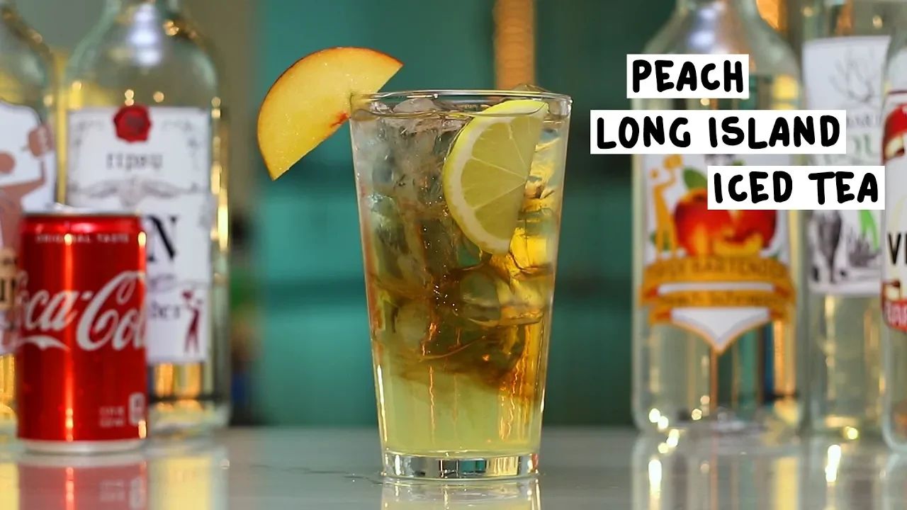 Peach Long Island Iced Tea Cocktail Recipe