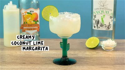 Creamy Coconut Lime Margarita thumbnail