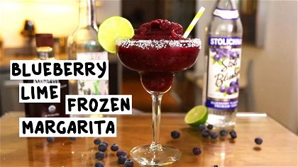 Blueberry Lime Frozen Margarita thumbnail