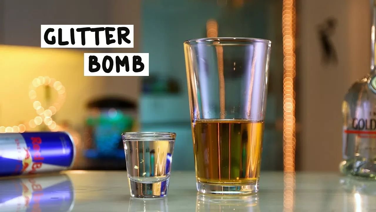 Mount Vesuv pedicab matchmaker Glitter Bomb Cocktail Recipe