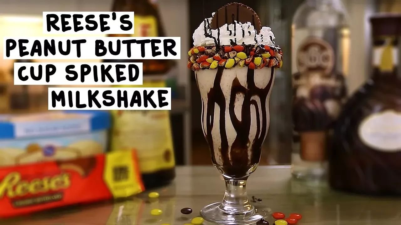 Reese’s Peanut Butter Cup Spiked Milkshake thumbnail