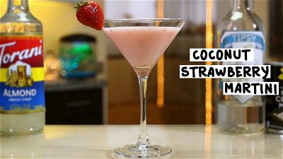 Coconut Strawberry Martini thumbnail