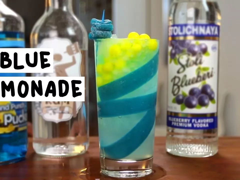 Blue Raspberry Vodka Lemonade Cocktail - Peyton's Momma™