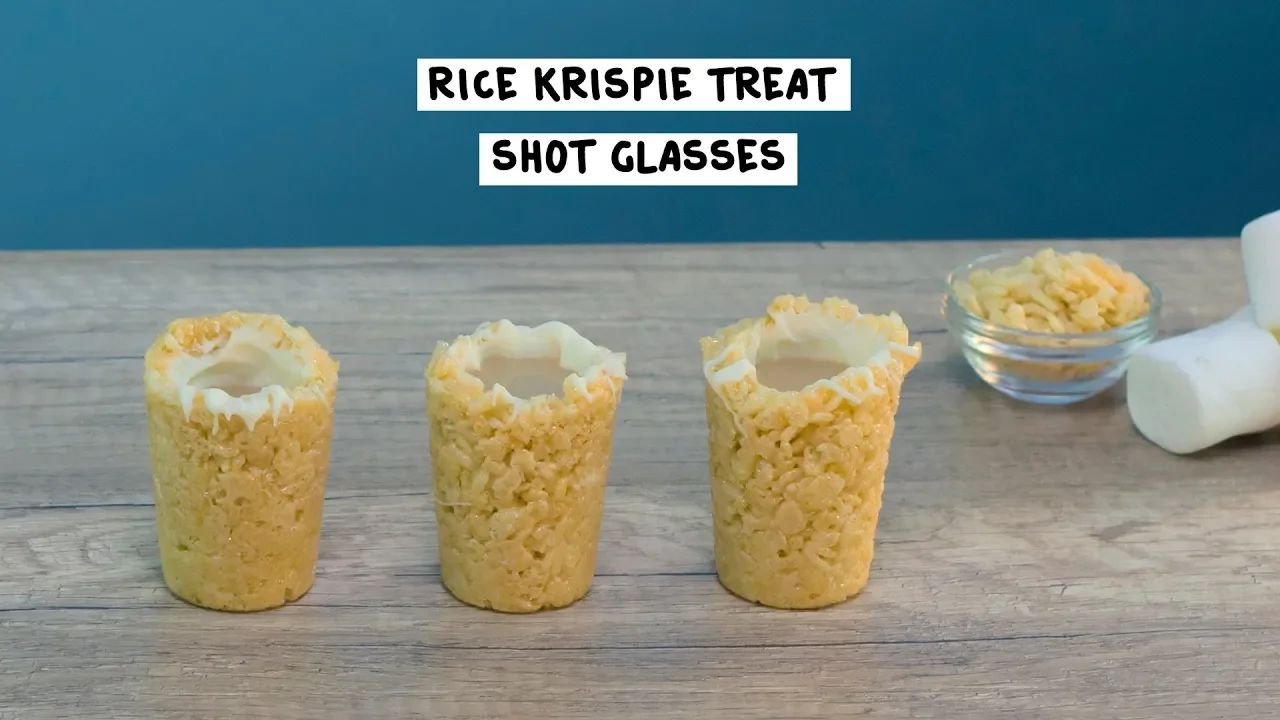 Rice Krispie Treat Shot Glasses! - Oh Bite It