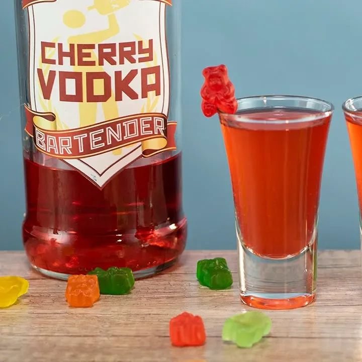 🍸 Gummy Bear Shot Vodka Drink Recipe