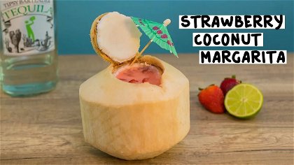Strawberry Coconut Margarita thumbnail