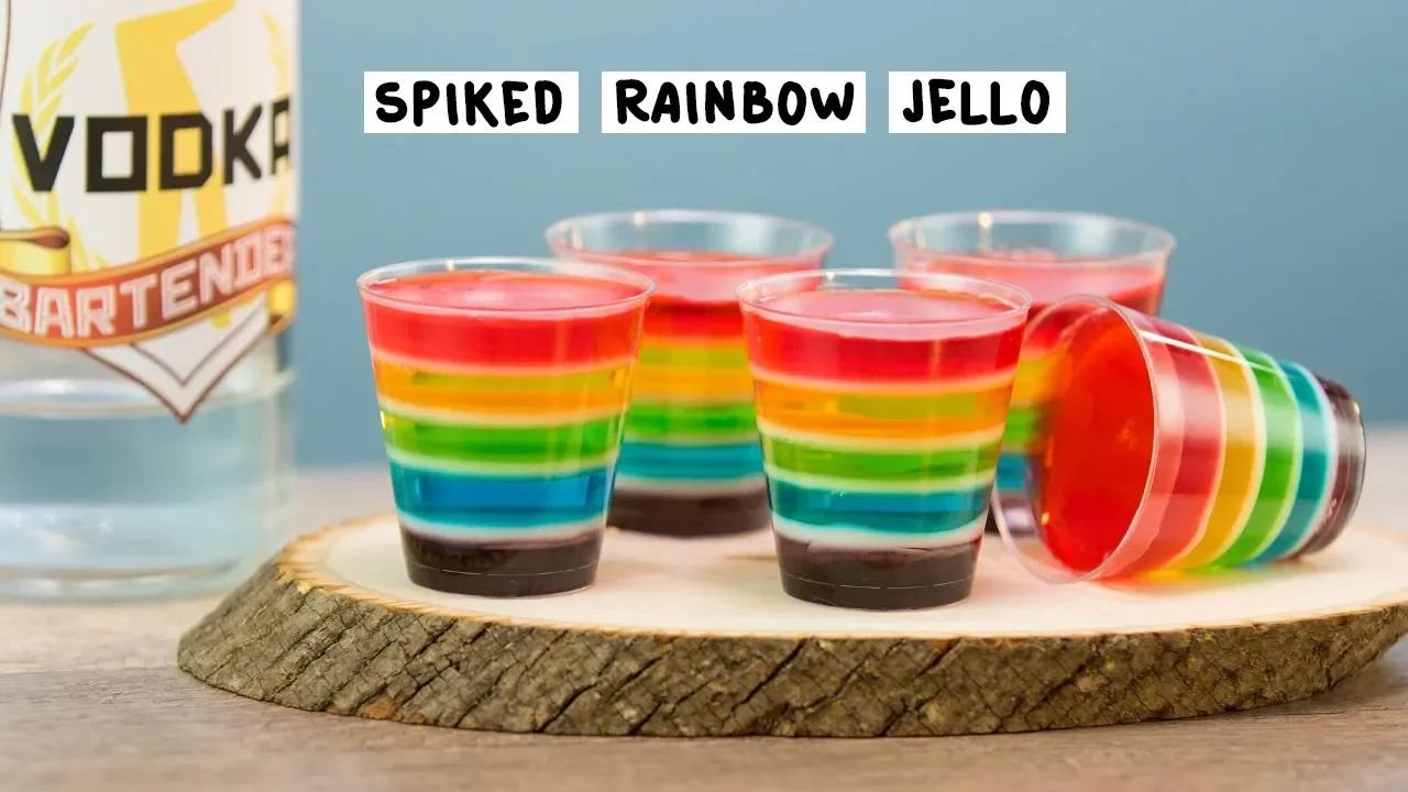 Spiked Rainbow Jello thumbnail