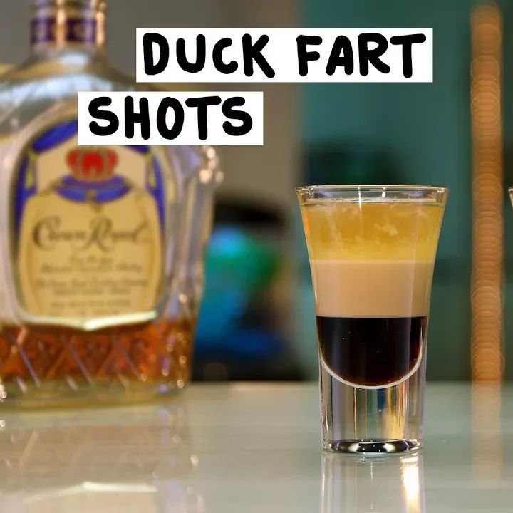 Duck Fart Shot  A Fun and Tasty Layered Drink For Parties