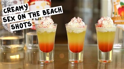 Creamy Sex On The Beach Shots thumbnail